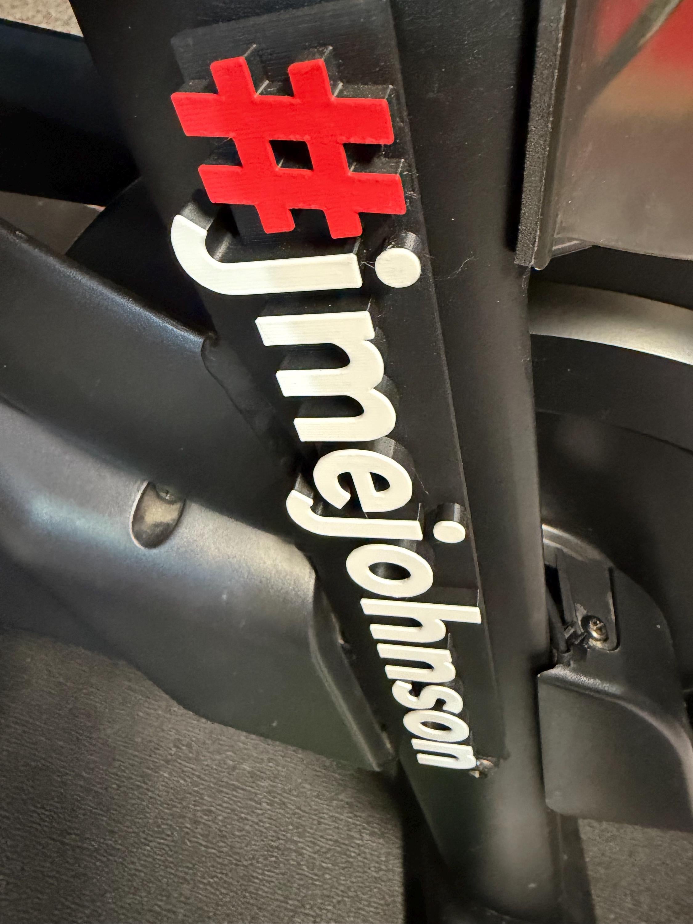 Magnetic Custom Leaderboard Name for Peloton Fanatics. Personalized With Upper or Lower Case! Tread, Row, & Bike!