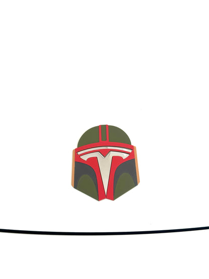 BF Helmet Overlay for Tesla 3 & Y Emblem, Cybertruck friendly