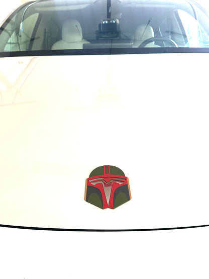 BF Helmet Overlay for Tesla 3 & Y Emblem, Cybertruck friendly