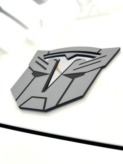 Robot Auto Overlay for Tesla Emblem