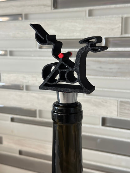 Wine Stopper for Peloton Enthusiasts