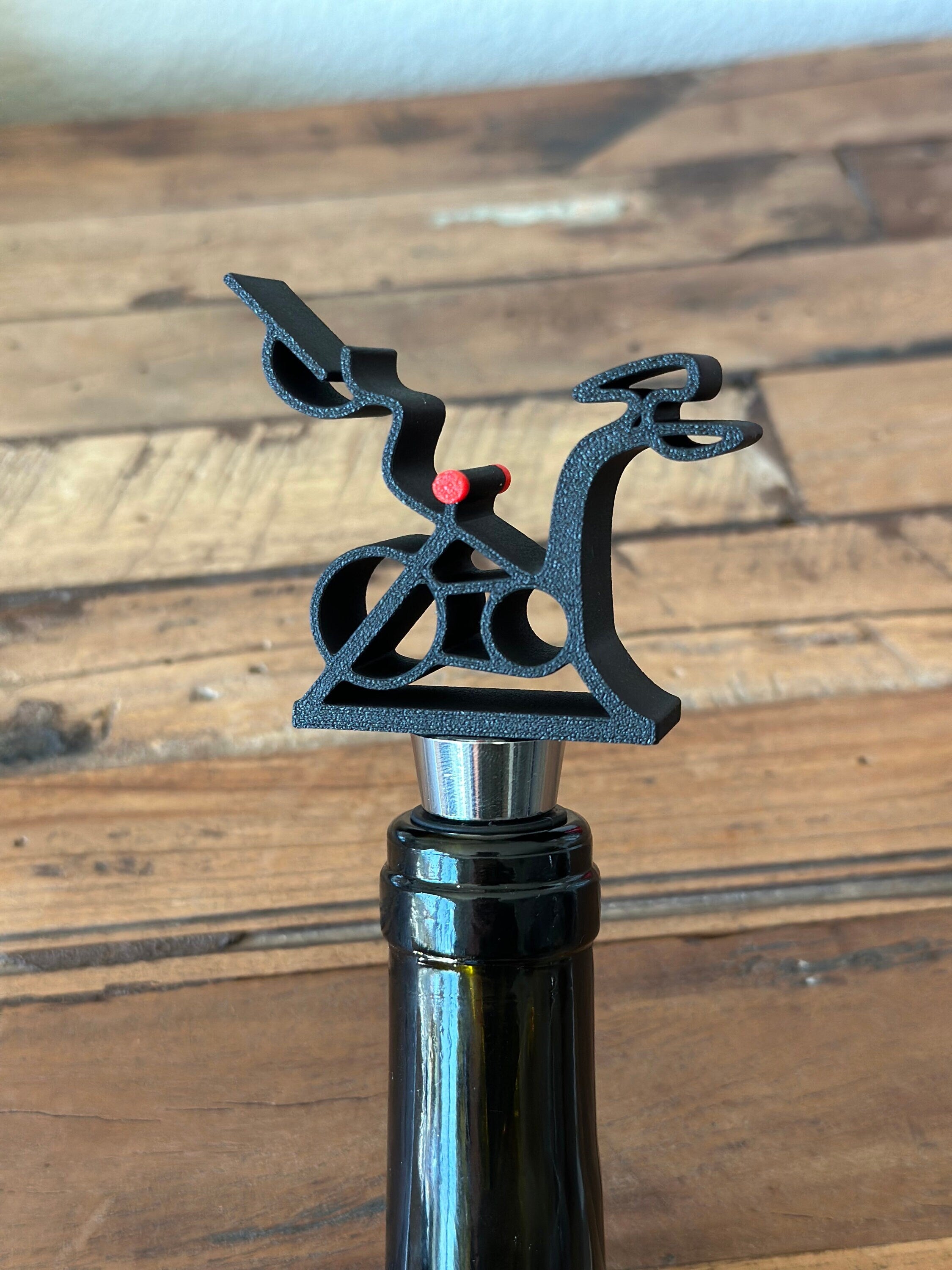 Wine Stopper for Peloton Enthusiasts