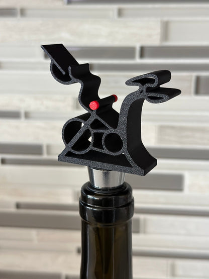 Wine Stopper for Peloton Enthusiasts