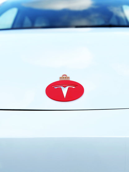 Ornament Overlay for Tesla Emblem, Reusable!