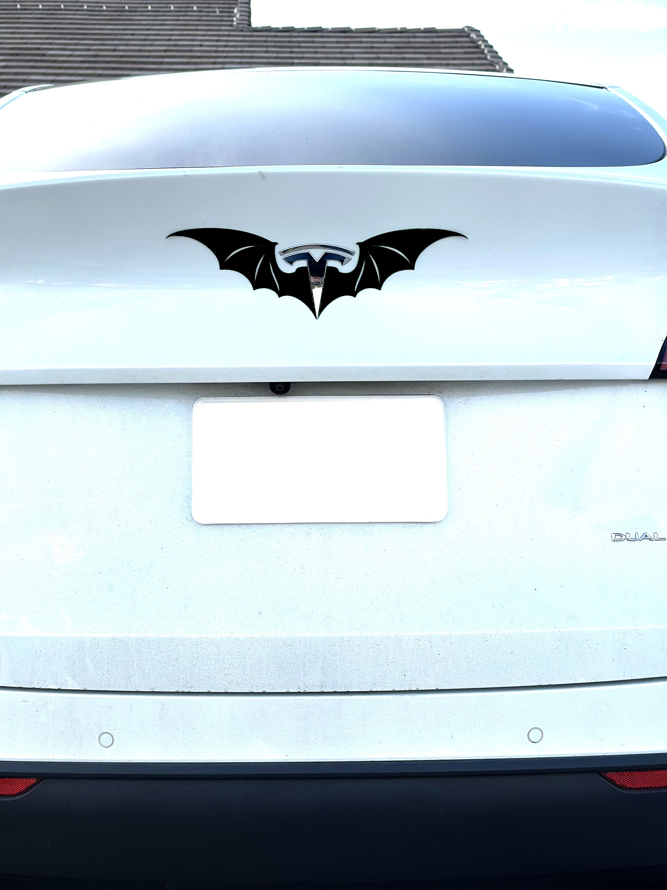 Male Dragon Wings for Tesla Emblem