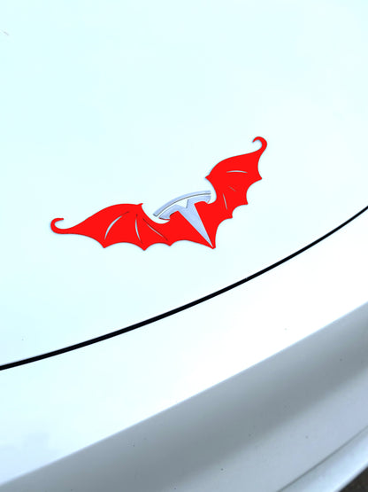 Female Dragon Wings for Tesla Emblem