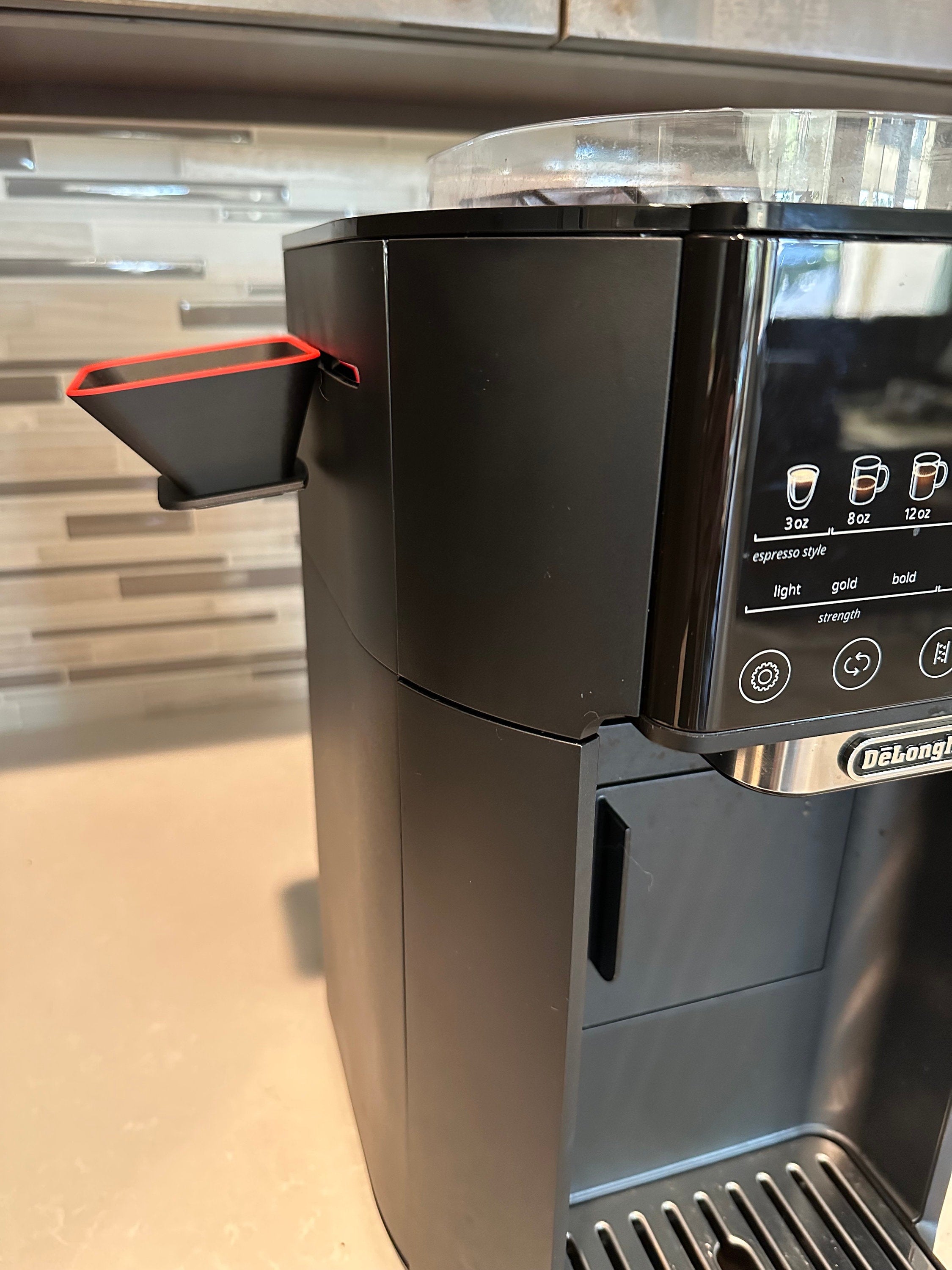 Ground Coffee Funnel for De'Longhi TrueBrew