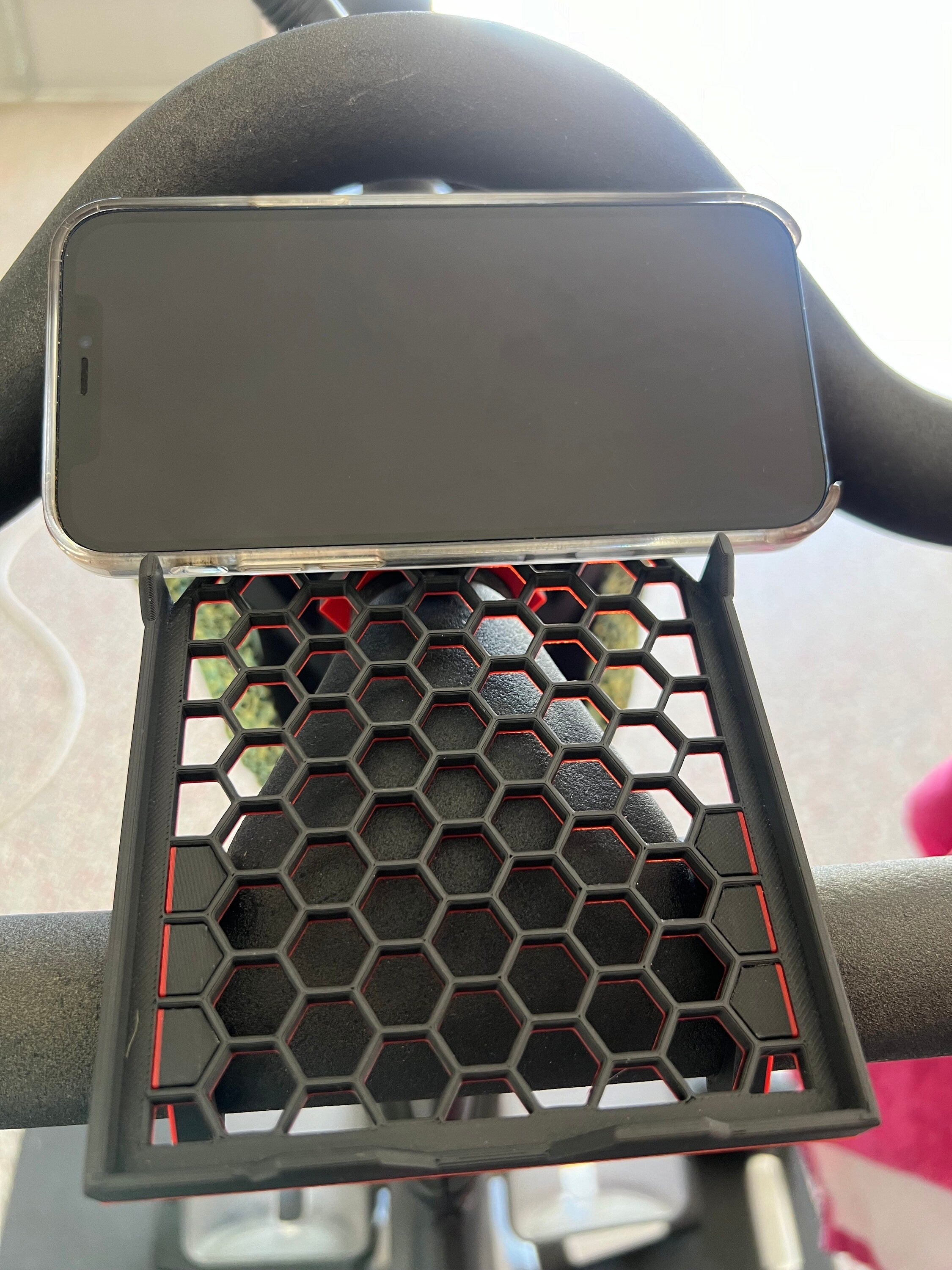 HexyTray Phone Holder for Peloton Bike and Bike+