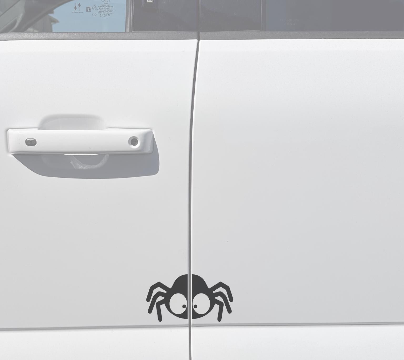 Gap Spider Plastic Emblem, Reusable! Works on all vehicles.