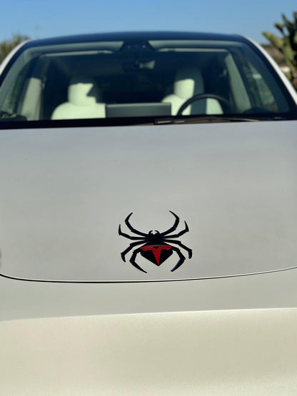 Spider Overlay for Tesla Emblem