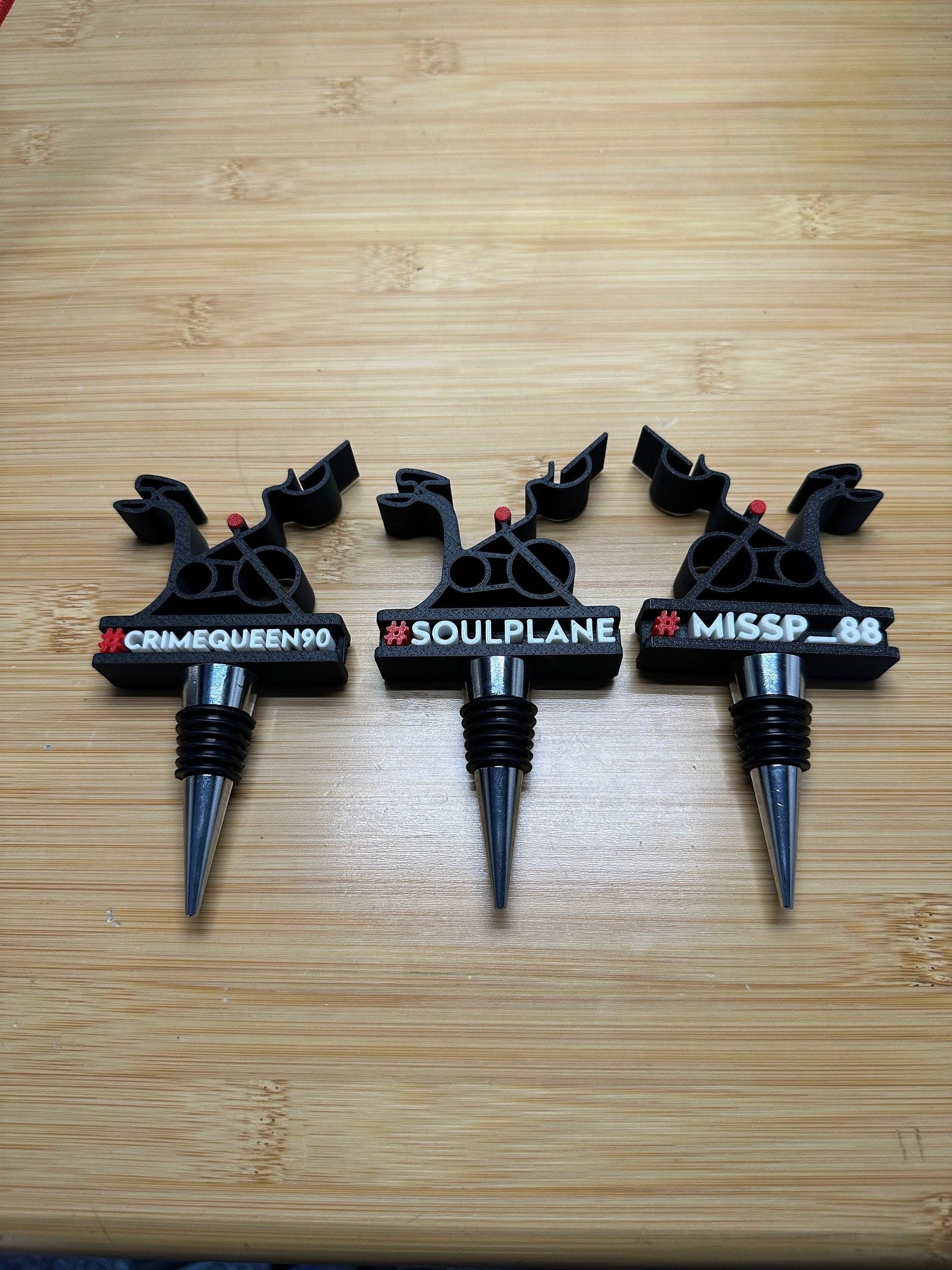 Custom Leaderboard Wine Stopper for Peloton Fanatics. Personalized! Name is on both sides!