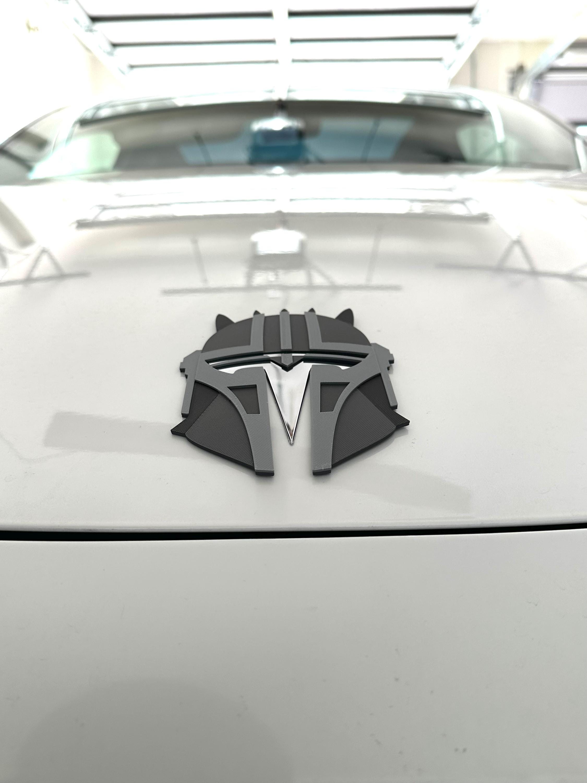 Helmet Armor Overlay for Tesla Emblem
