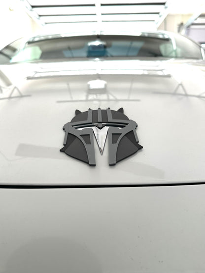 Helmet Armor Overlay for Tesla Emblem