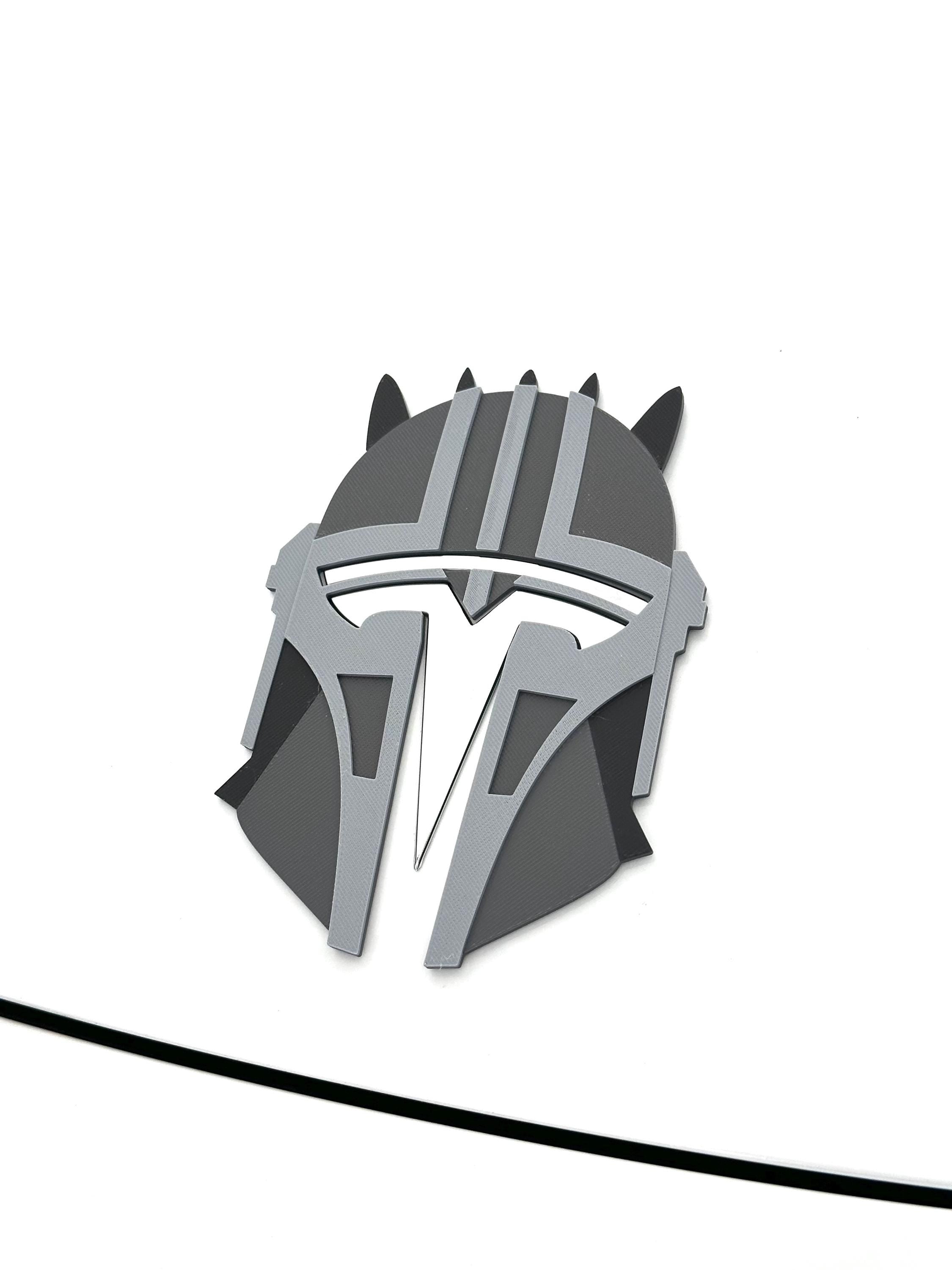 Helmet Armor Overlay for Tesla Emblem