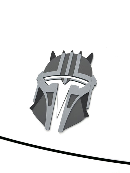 Helmet Armor Overlay for Tesla Emblem