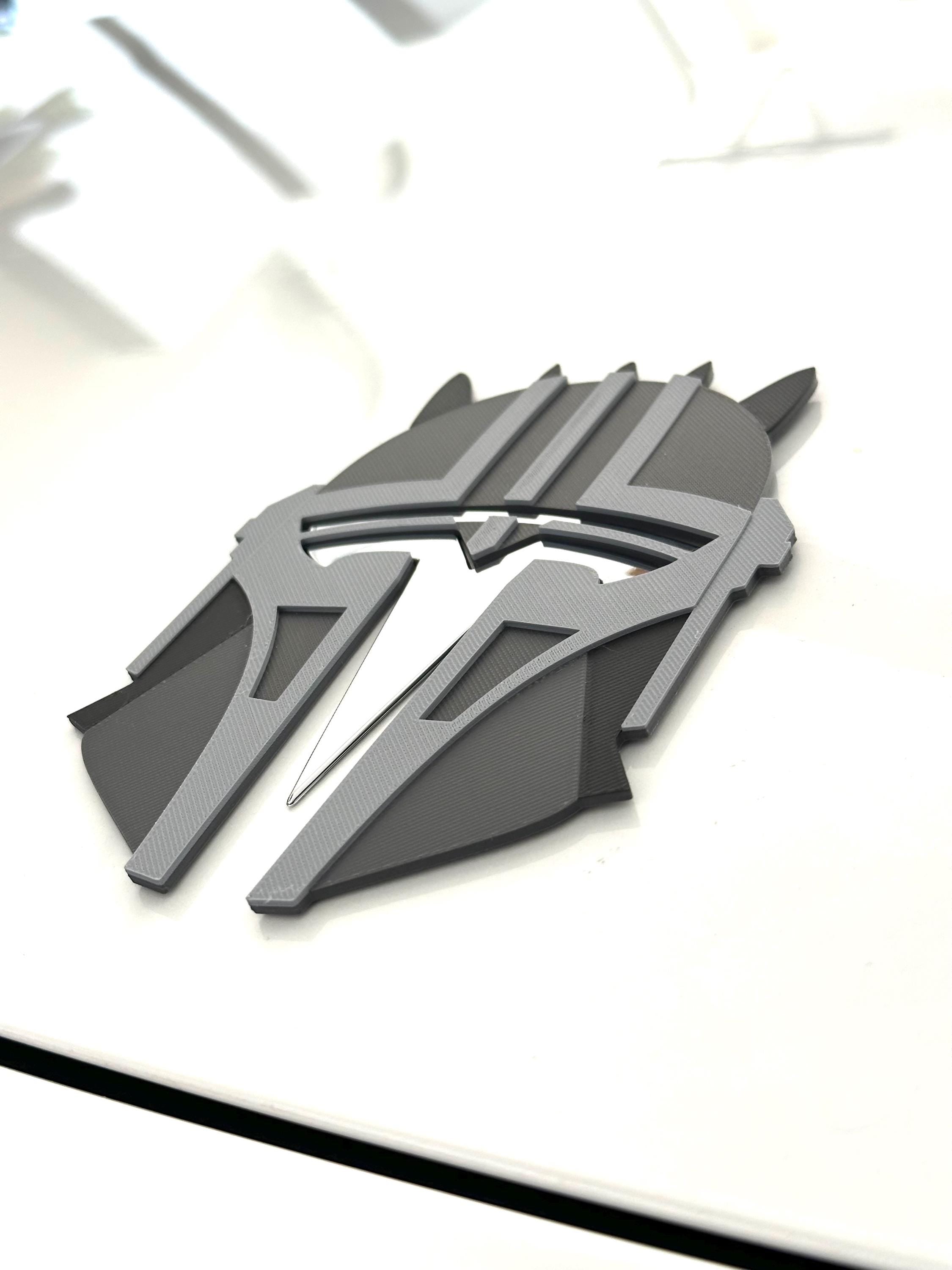Helmet Armor Overlay for Tesla Emblem