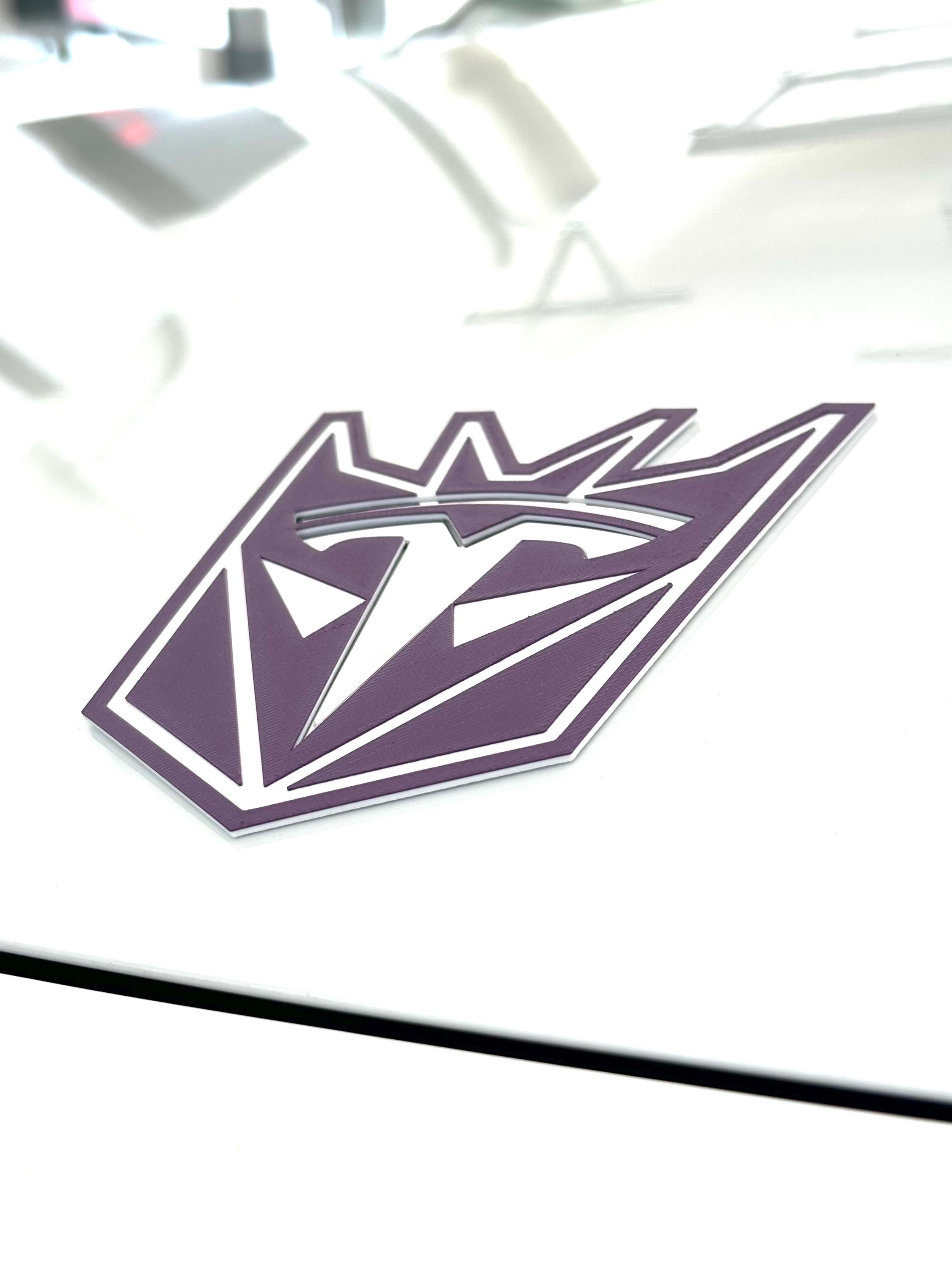 Robot Con Overlay for Tesla Emblem