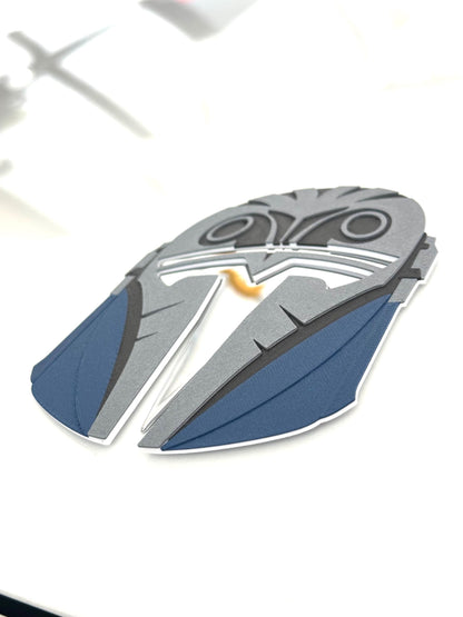 Helmet Katan Overlay for Tesla Emblem