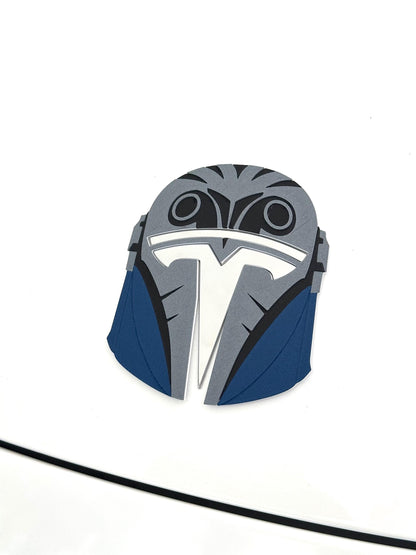 Helmet Katan Overlay for Tesla Emblem