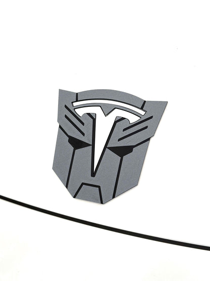 Robot Auto Overlay for Tesla Emblem