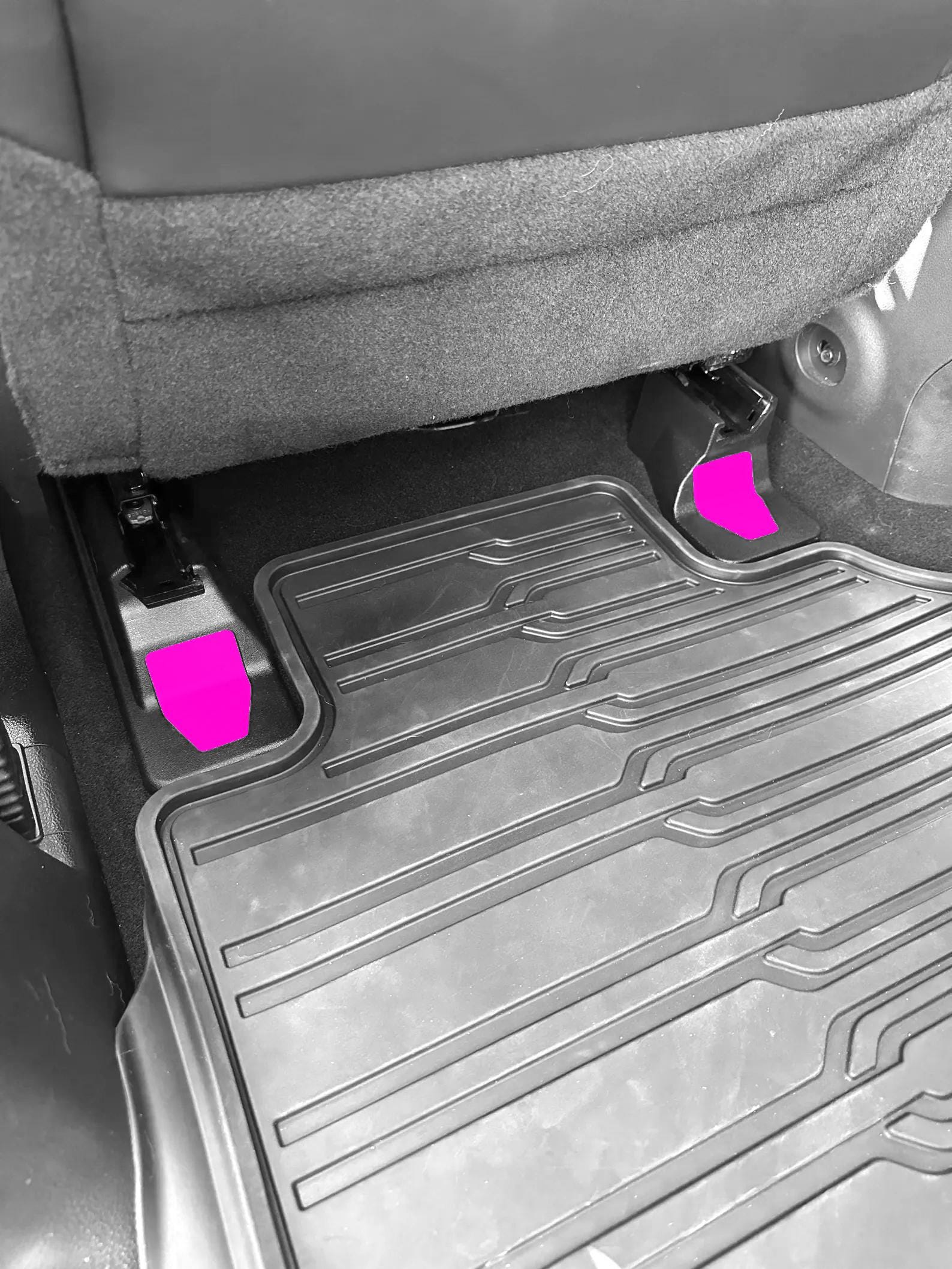 Seat Leg Cap for Ford FL3B-15629B04-AAW, Custom Colors, Track Cover