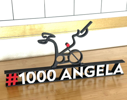 Custom Leaderboard Name Desktop for Peloton Fanatics. Personalized! ALL CAPS