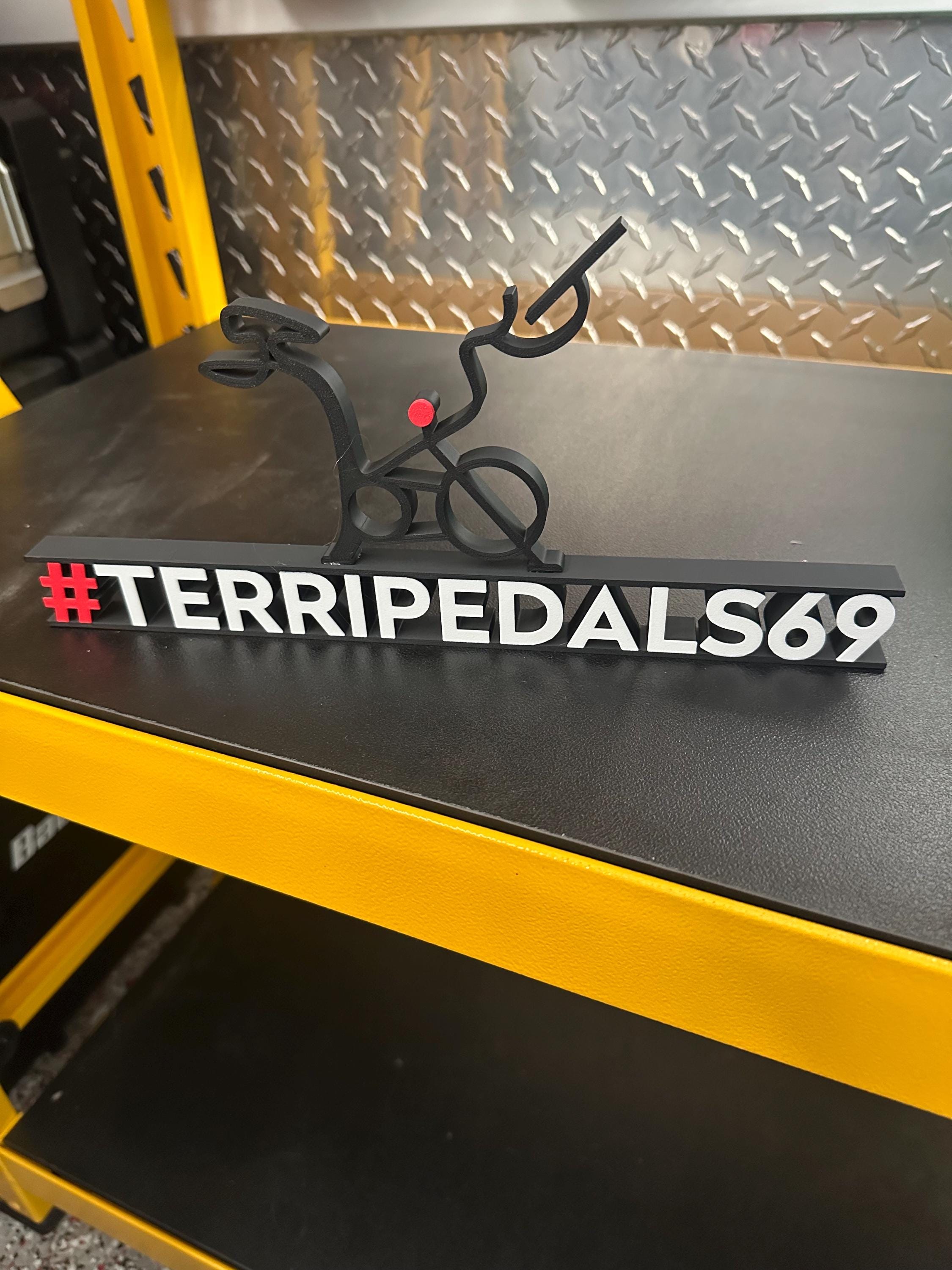 Custom Leaderboard Name Desktop for Peloton Fanatics. Personalized! ALL CAPS