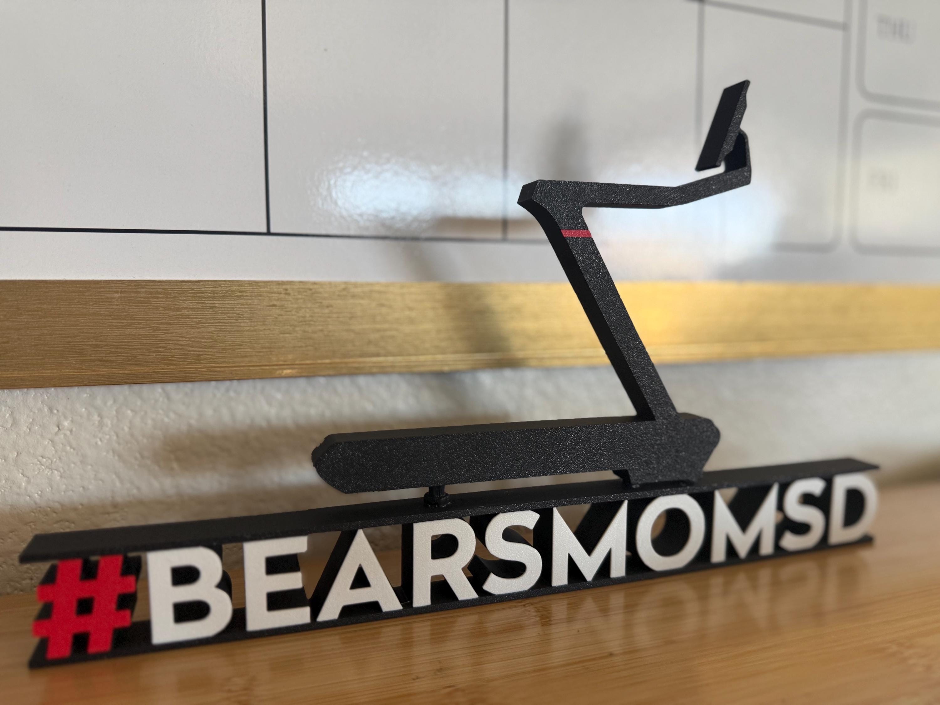 Custom Leaderboard Name Desktop with Treadmill for Peloton Fanatics. Personalized! ALL CAPS