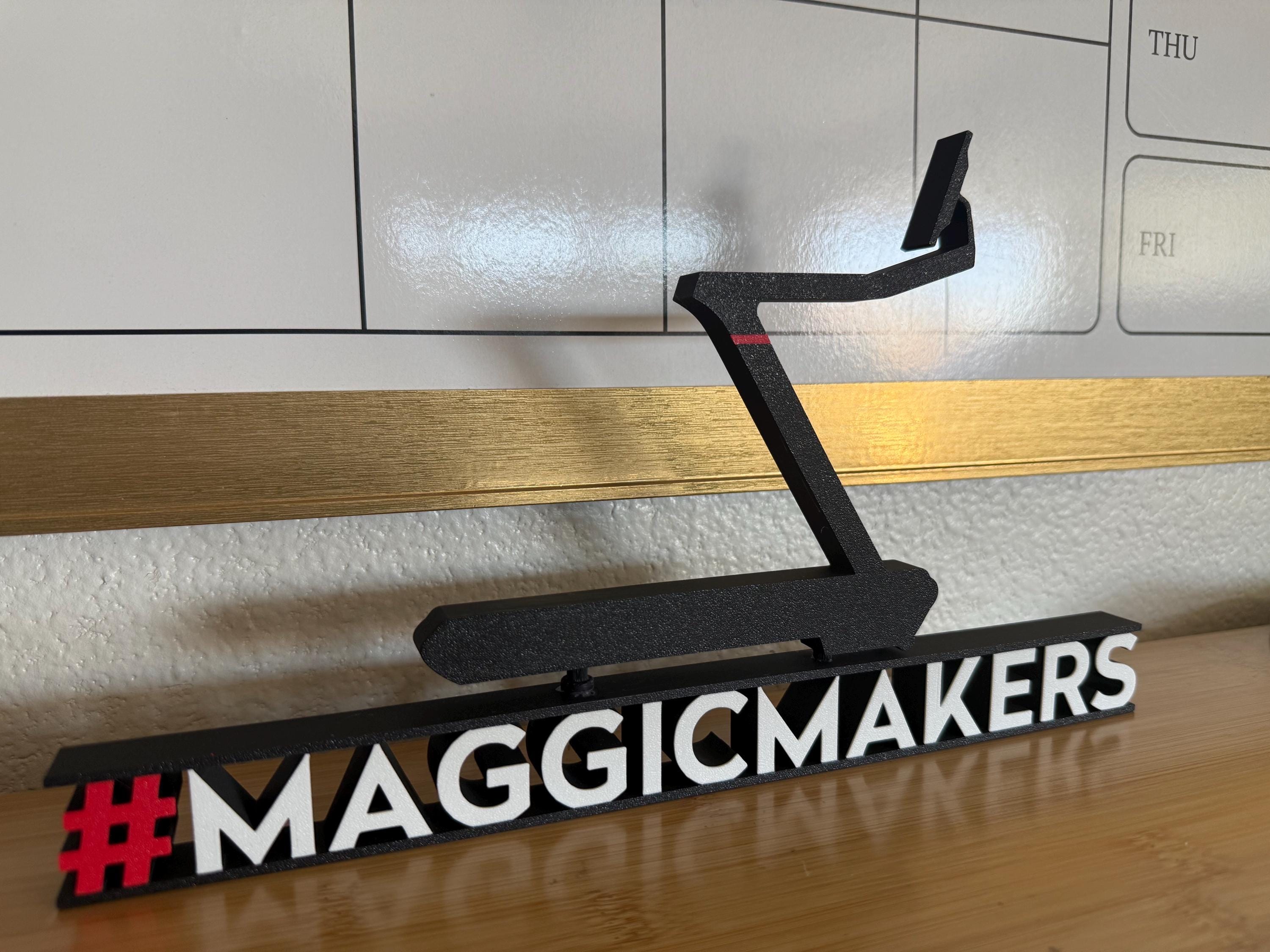 Custom Leaderboard Name Desktop with Treadmill for Peloton Fanatics. Personalized! ALL CAPS