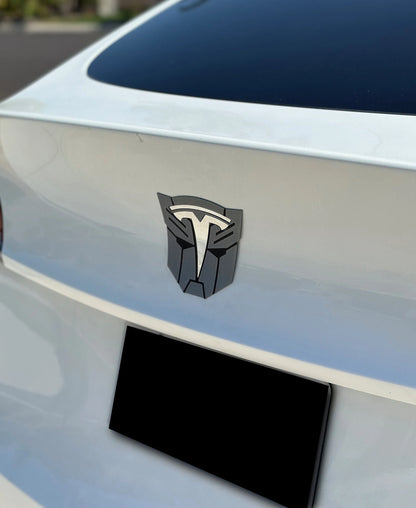 Bot Overlay for Tesla 3 & Y Emblem